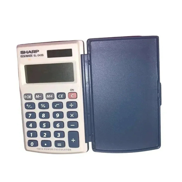 SHARP twin power calculator (not working) - Picture 1 of 2